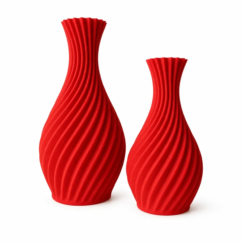 Vaso decorativo impresso em 3D
